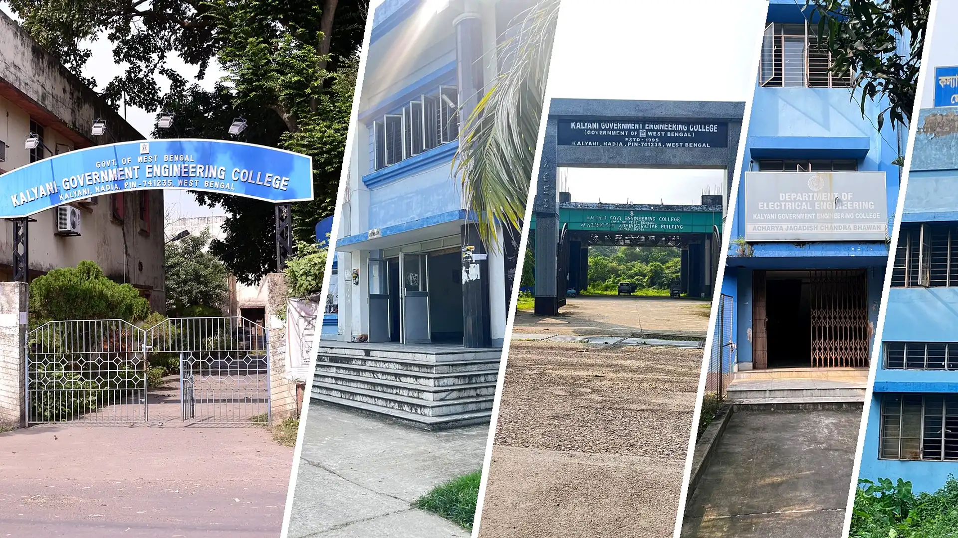 Since 1995, KGEC has kept growing on the Kalyani campus.